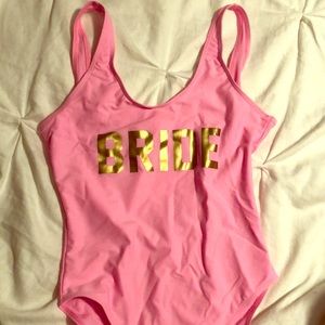 Bride swimsuit
